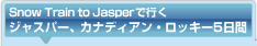 Snow Train to Jasper�ōs���W���X�p�[�A�J�i�f�B�A���E���b�L�[5����