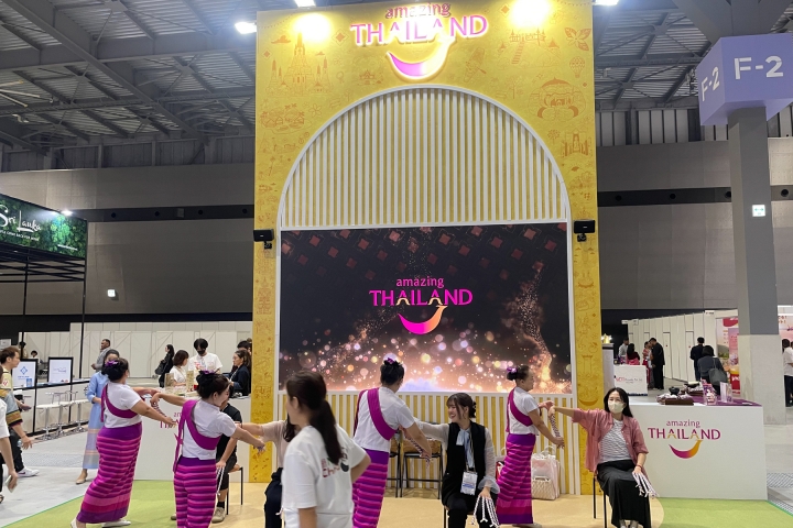 ブースグランプリ(業界日)2位のタイはマッサージ体験やムエタイショーなどを実施